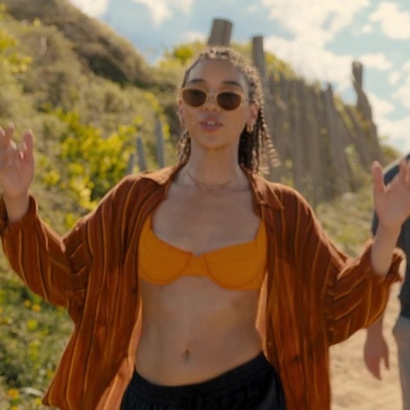 L*Space revolve 🤎hazelnut🤎 camellia top & whiplash bitsy bottoms size small - Picture 2 of 9